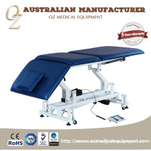 Physiotherapy Hydraulic Treatment Table Multi-position Treatment Couch Medical Traction Examination Bed